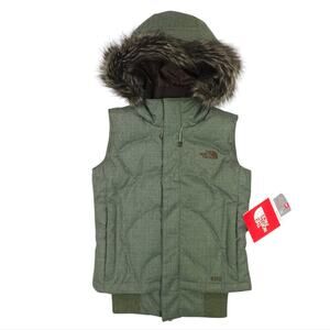 The North Face 600 Down Puffer Vest Furallure Tweed